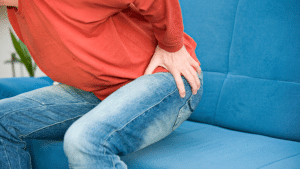 hip pain in middle aged man